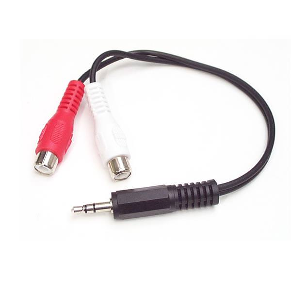 Startech Cable Convertidor Adaptador Audio 15cm Mi